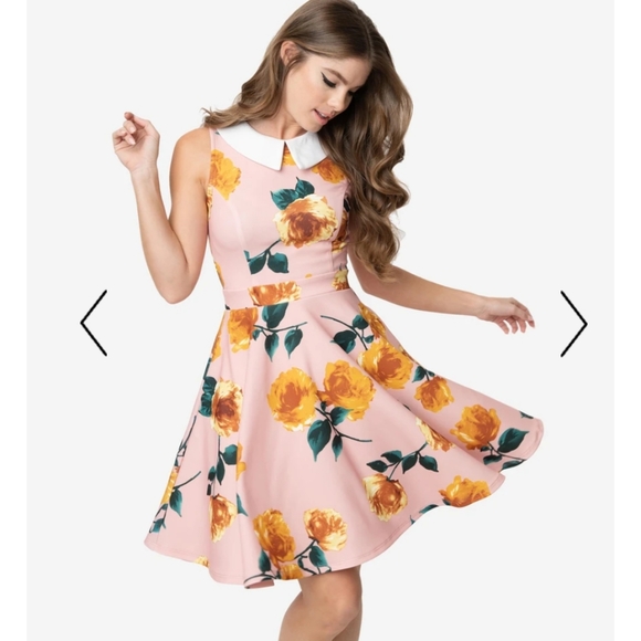 Unique Vintage Dresses & Skirts - Unique Vintage Smak Parlour Fit & Flare Dress